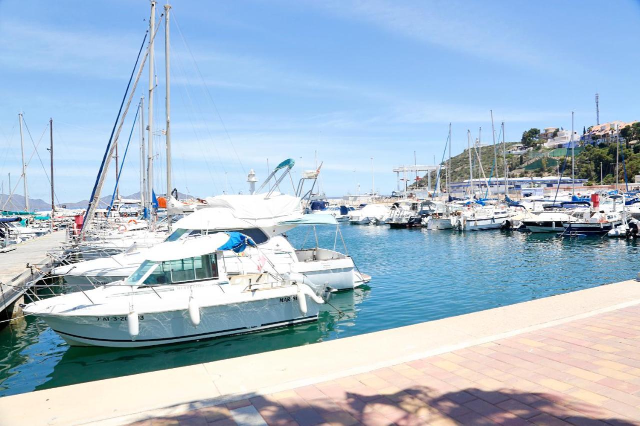 Apartamento A Pie De Playa Del Puerto De Mazarron. Extérieur photo
